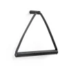 Ekta Living - Håndklædeholder - Towel hanger - Eg/Læder - Sort