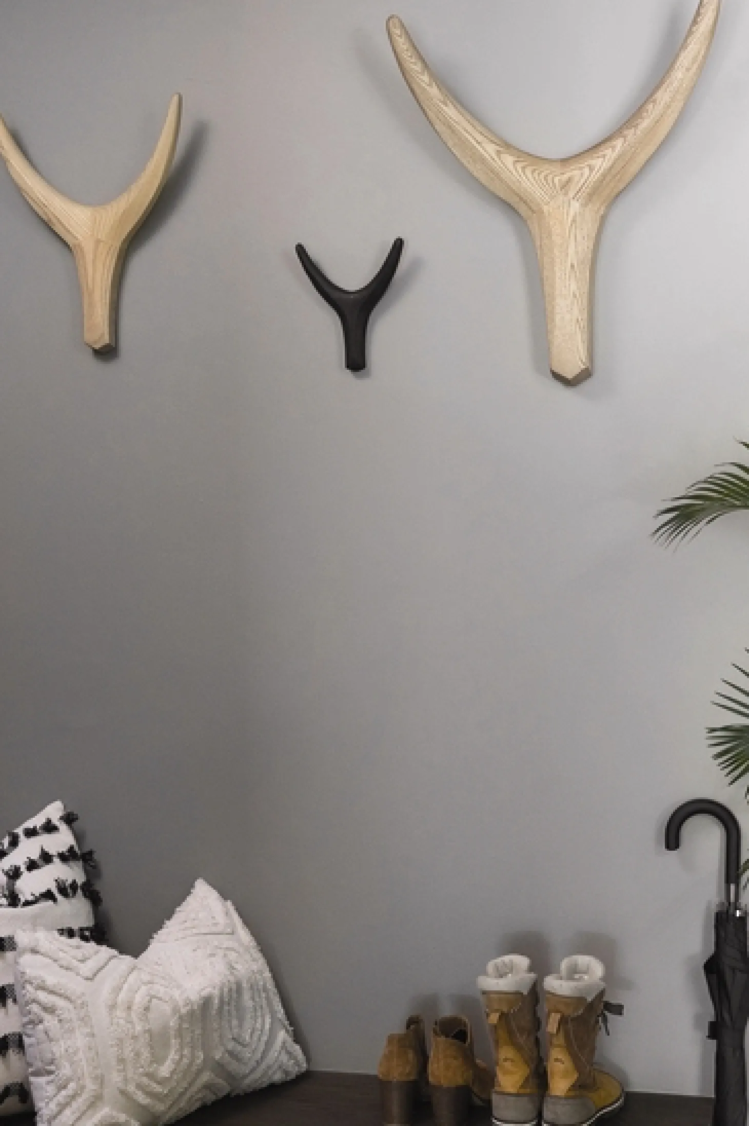 Ekta Living - Knage - Nguni Head/230 - Ask Sort