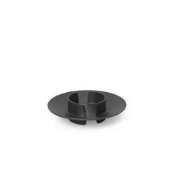 Ferm Living - Block Lysestage - Sort Messing