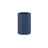 Ferm Living - Hexagon vase - blå