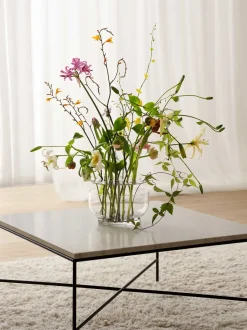 Fritz Hansen - Ikebana Vase Large - stål - 24 x 16 cm