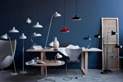 Fritz Hansen - Kaiser Idell 6631-P - Pendel - Sort - Krom