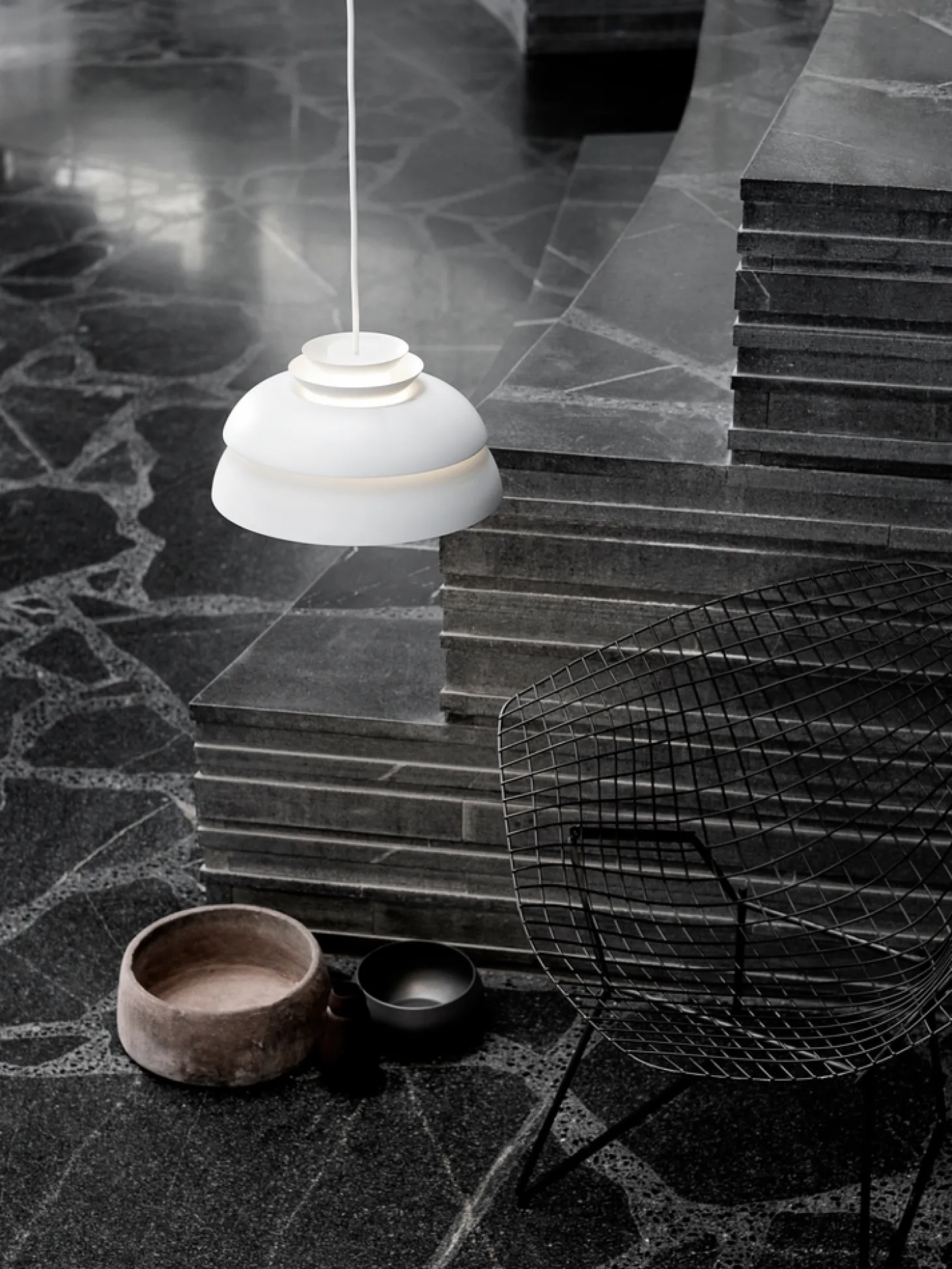 Fritz Hansen - Loftlampe - Concert - Hvid - P1 Small