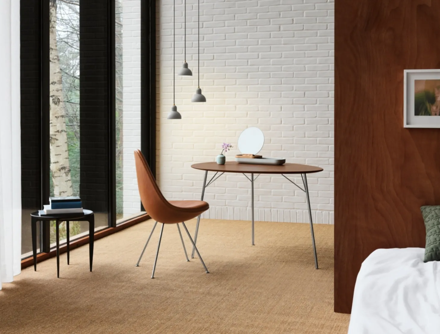 Fritz Hansen - Loftlampe - Kaiser Idell 6722-P - Sort
