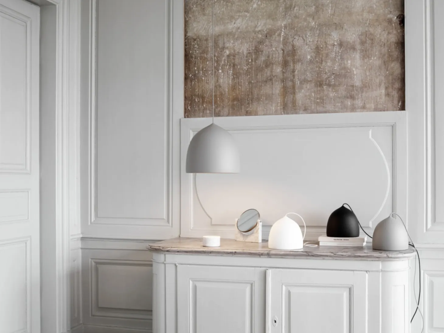 Fritz Hansen - Loftlampe - Suspence P1 - Sort