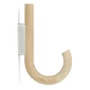 Gejst - Hook knage i EG og krom, 13 x 2 x 19 cm