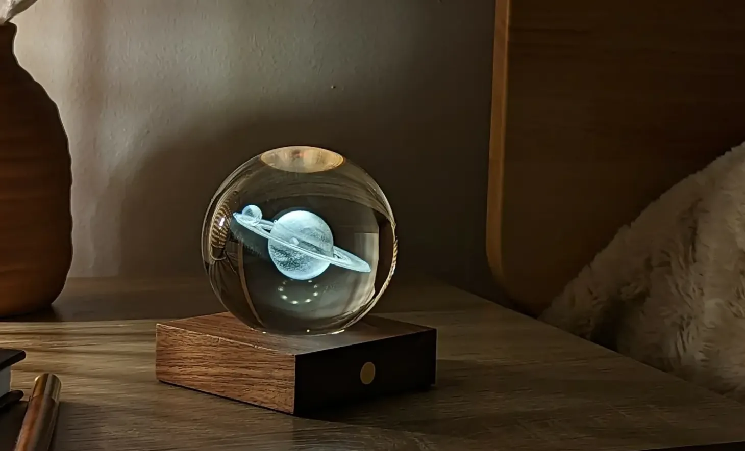 Gingko - Amber Crystal Light - Saturn