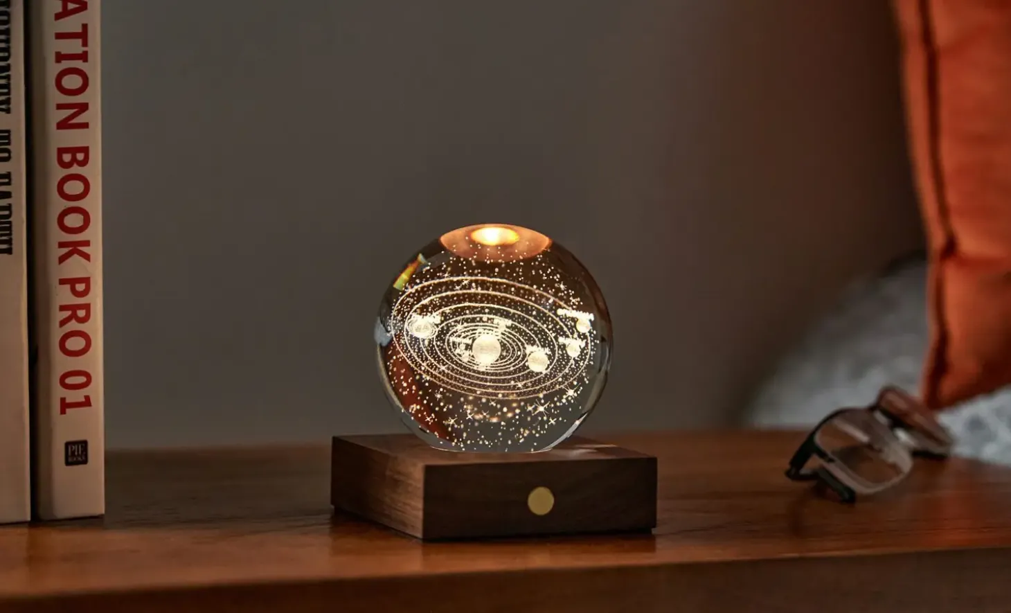 Gingko - Amber Crystal Light - Solar System