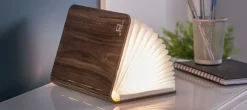 Gingko - LED Smart Booklight- Mini Walnut