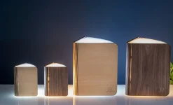 Gingko - LED Smart Booklight- Mini Walnut