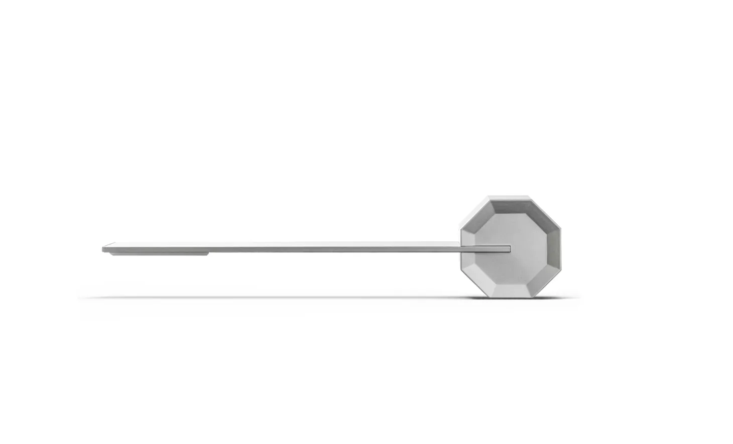 Gingko - Octagon One Desk Lamp - Aluminium
