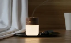 Gingko - Smart Diffuser Lamp Walnut