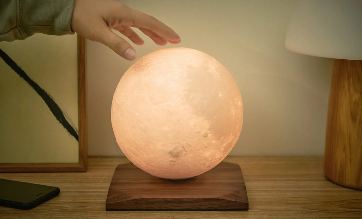 Gingko - Smart LunaSpin Lamp - Large Size