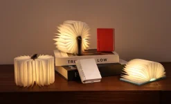 Gingko - Super Mini Smart Book Light - Palm Edition - Coral Red
