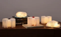 Gingko - Super Mini Smart Book Light - Palm Edition - Lunar White