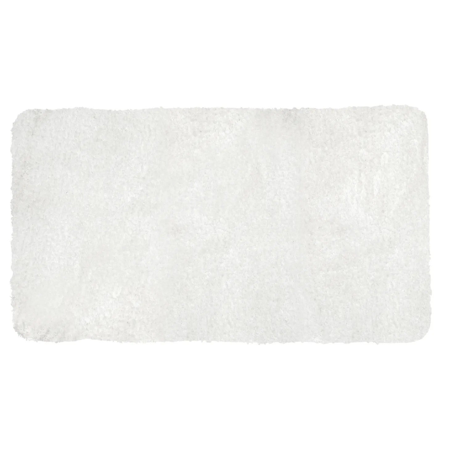 Habo - Badeværelsesmåtte - Camelia - Hvid - 60 x 90 cm