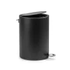 Habo - Toiletspand - Blossom - Sort - H: 26 cm