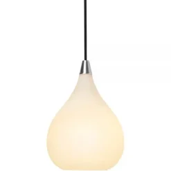 Halo Design - Drops Pendel Ø17 - Opalic/Alu