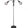 Halo Design - Halo Gulvlampe 3L - Gun Black/Marmor