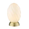 Halo Design - Twist Bord Opal - Messing