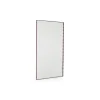 HAY - Arcs Spejl - Rectangle / L-Burgundy rød - H133 X W72 X L3 cm