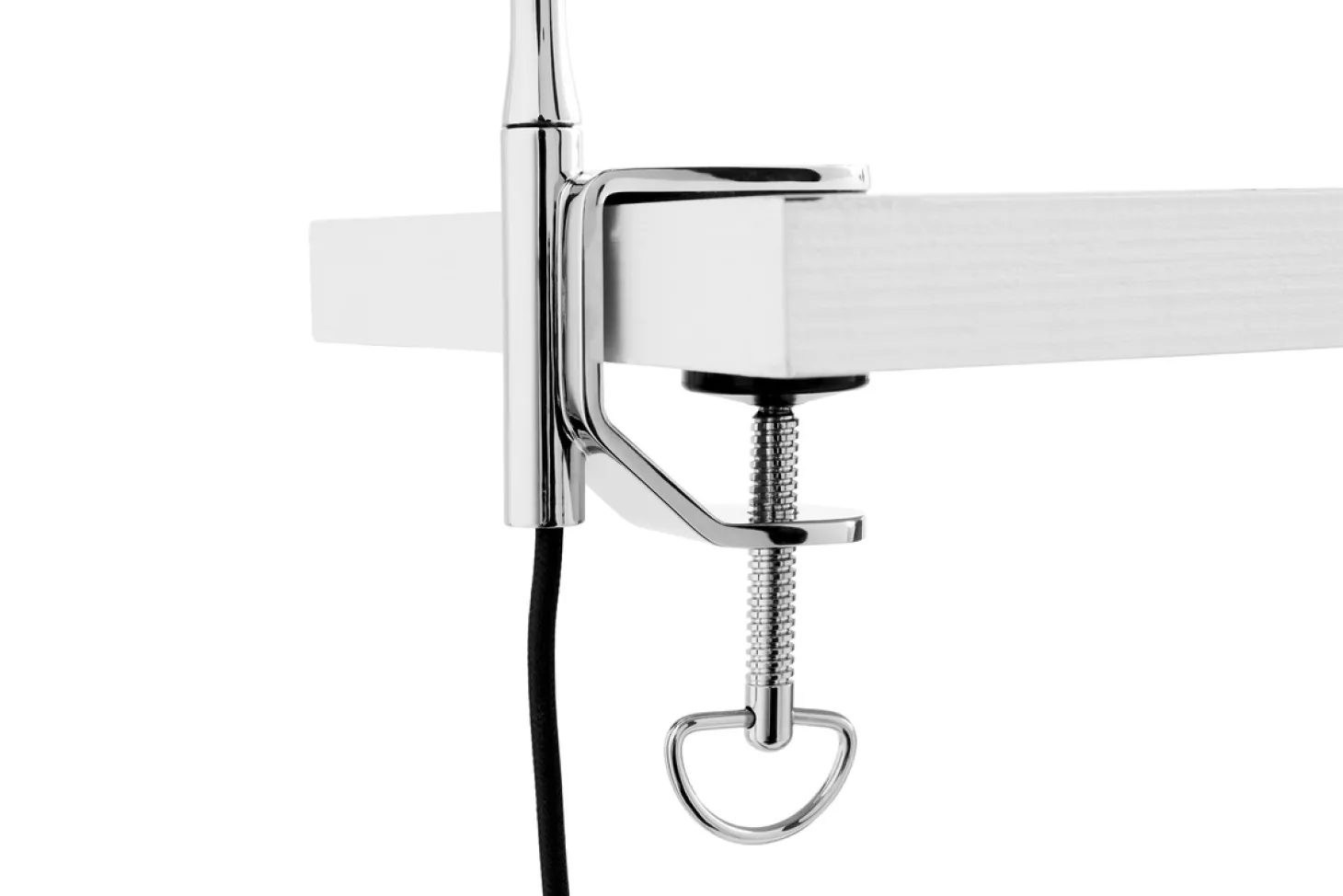 HAY - Bordlampe - Apex Desk Clip Lamp - Oyster White / Hvid