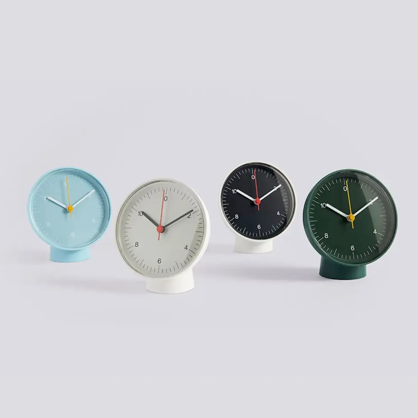 HAY - Bordur - Table Clock - Grøn - H: 14 cm