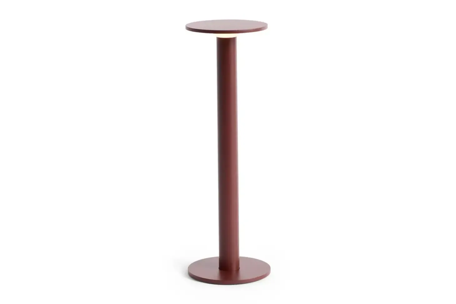 HAY - Bærbar Lampe - Host - H22 cm - Iron Red