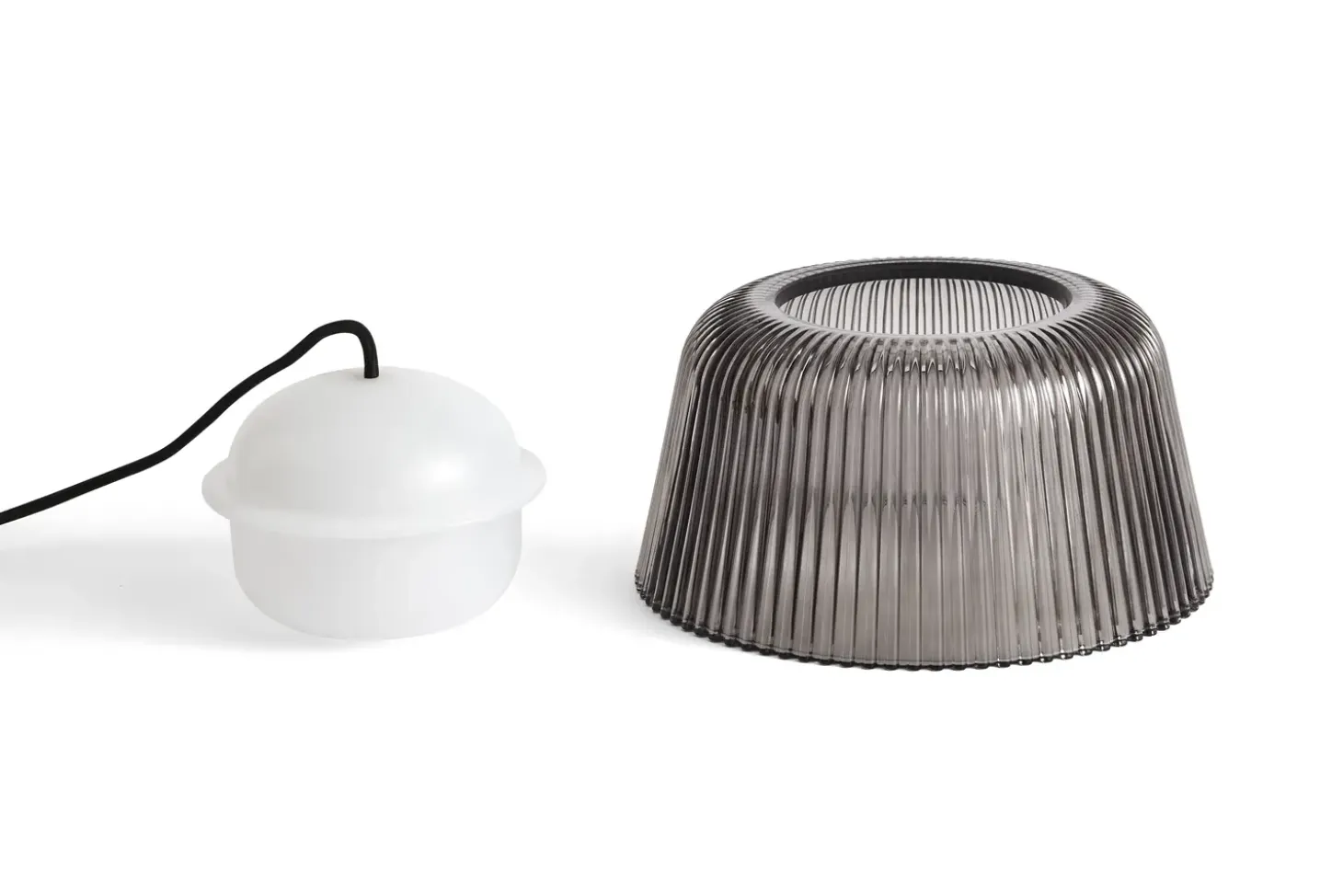 Hay - Brim Pendant-245 - Smoked Grey