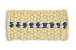 Hay - Coco Door Mat - Dot - White & Blue - White and blue - 619