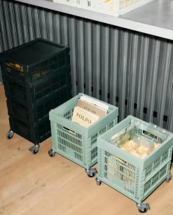 HAY Colour Crate - Cube - Charcoal