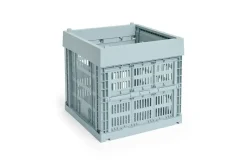 HAY Colour Crate - Cube - Dusty blue
