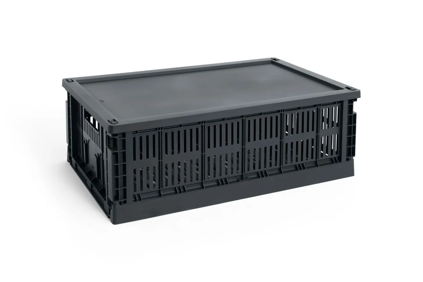 HAY Colour Crate - Large - Charcoal