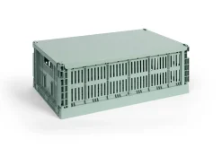 HAY Colour Crate - Large - Sage green