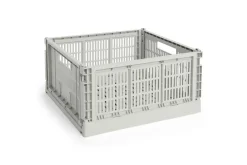 HAY Colour Crate - Large Square - Grey