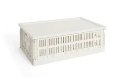 HAY Colour Crate Lid Plastic - Large - Off-white