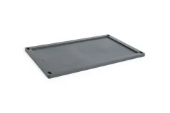 HAY Colour Crate Lid Plastic - Large - Charcoal