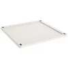 HAY Colour Crate Lid Plastic - Medium Square / Cube - Off-white