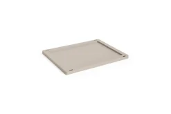 HAY Colour Crate Lid Plastic - Medium - Warm grey