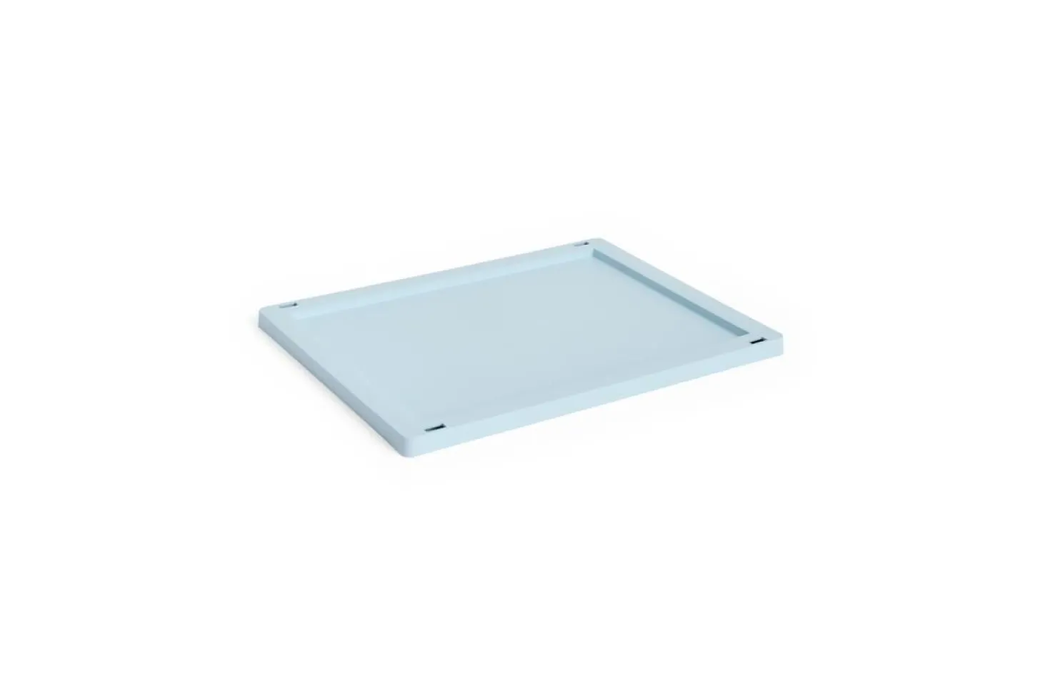 HAY Colour Crate Lid Plastic - Medium - Soft blue