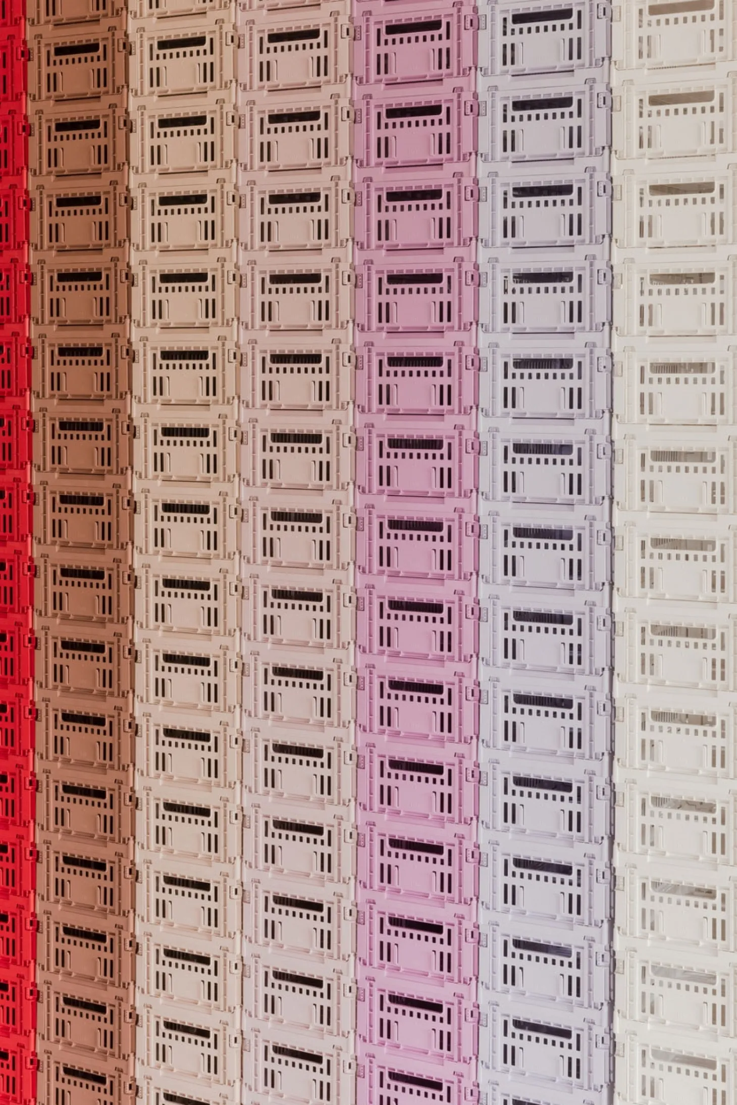 HAY Colour Crate - Medium - Soft blue