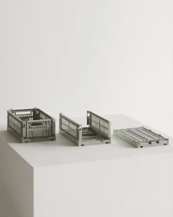 HAY Colour Crate - Small - Grey