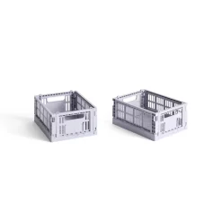 HAY - Colour Kasser - Recycled - Mini - Lilla - Lavender - 2 stk