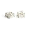 HAY - Colour Kasser - Recycled - Mini - Off White - 2 stk