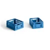 HAY - Colour Kasser - Recycled - Mini - Blå - Electric Blue - 2 stk