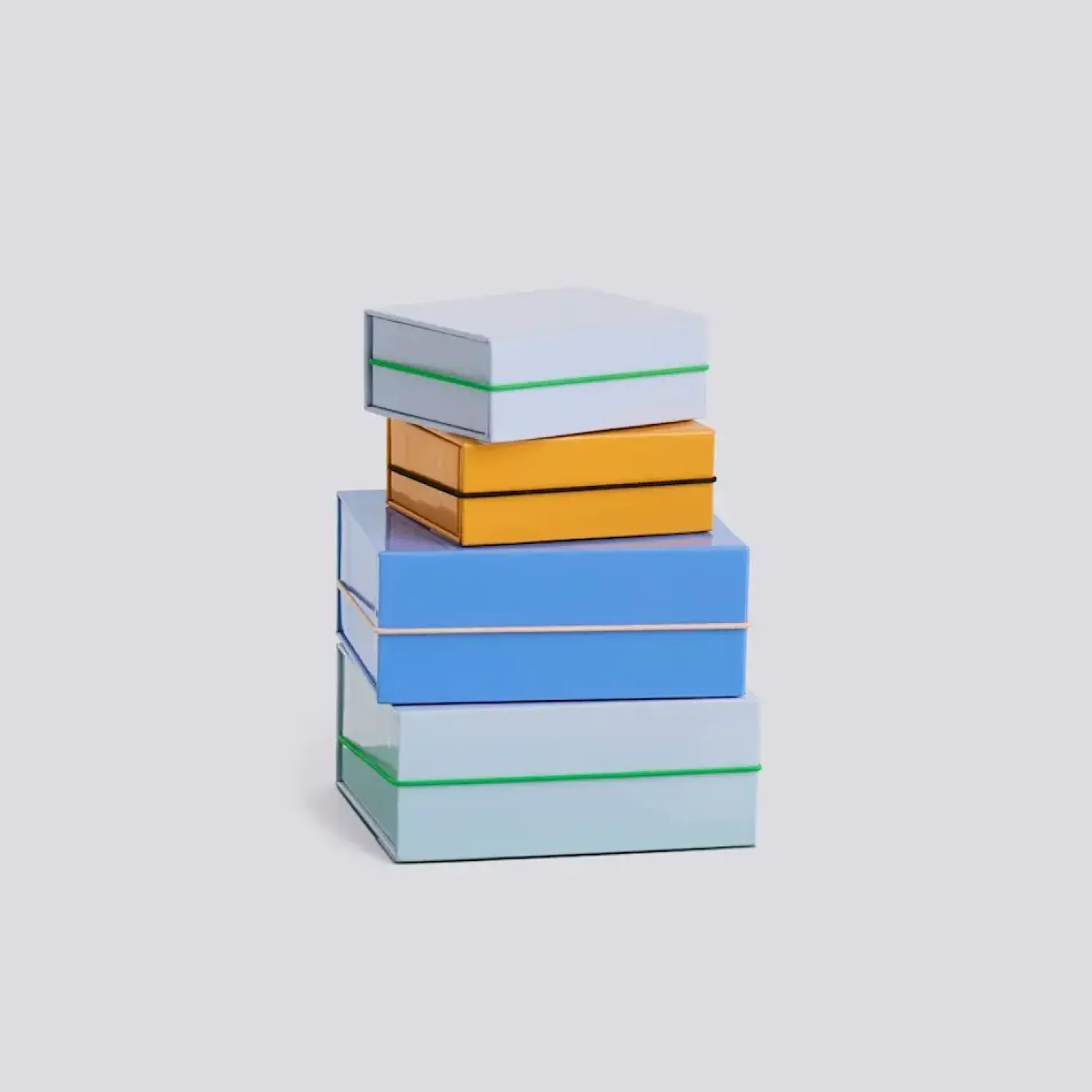 HAY - Colour Storage Travel Jewellery Box - Smykkeskrin - XS - Gul