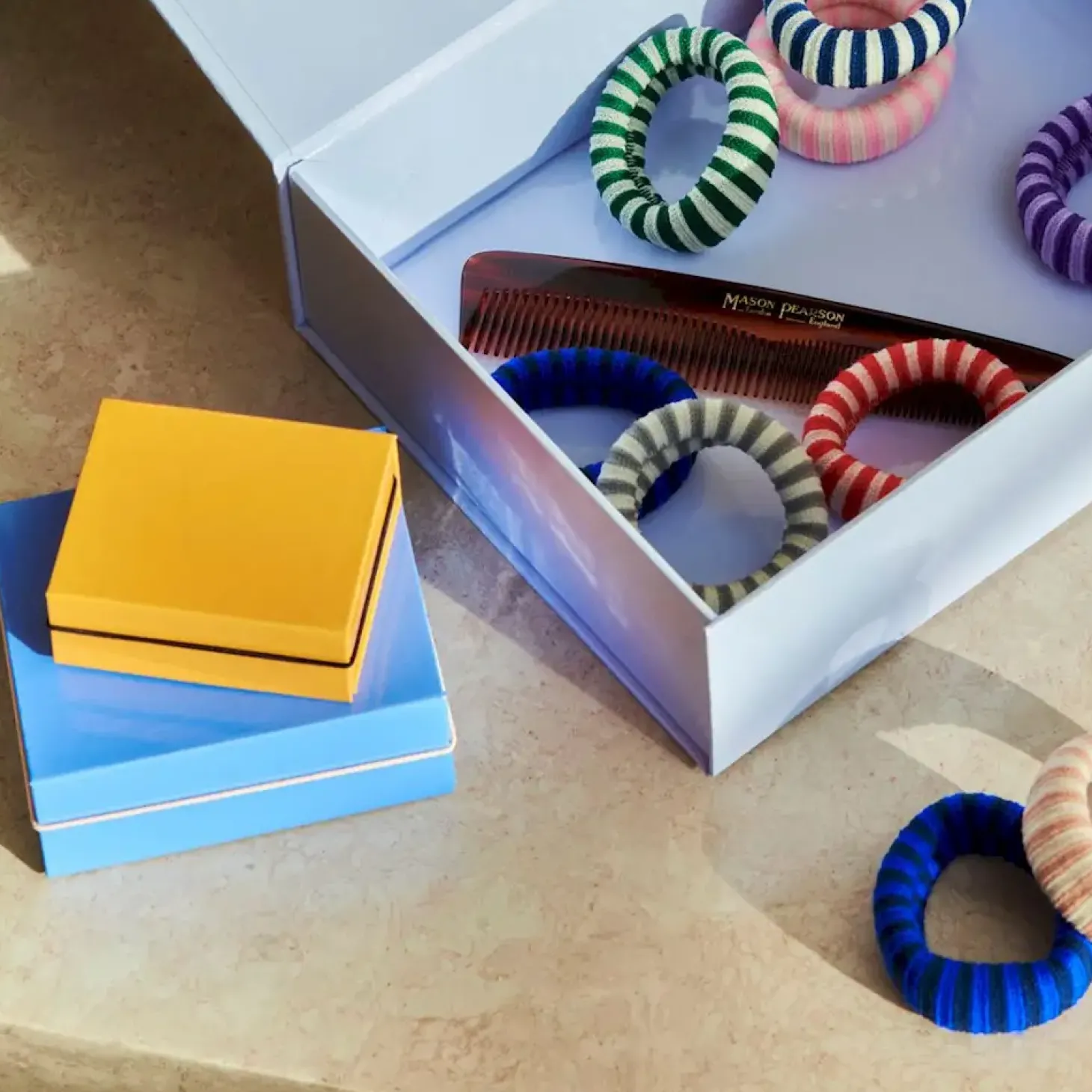 HAY - Colour Storage Travel Jewellery Box - Smykkeskrin - XS - Gul