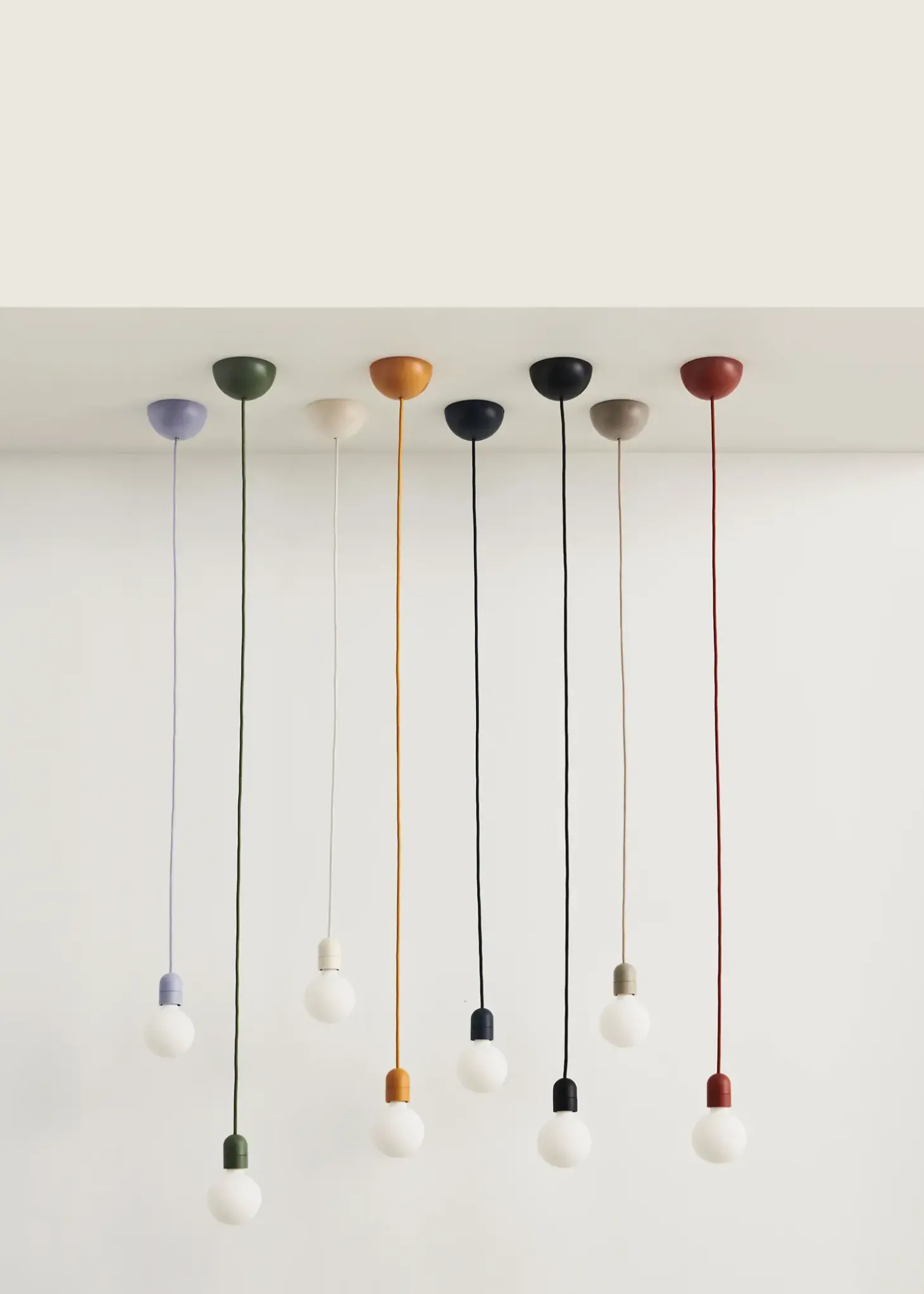 Hay - Common Pendant Cord Set - Clay white