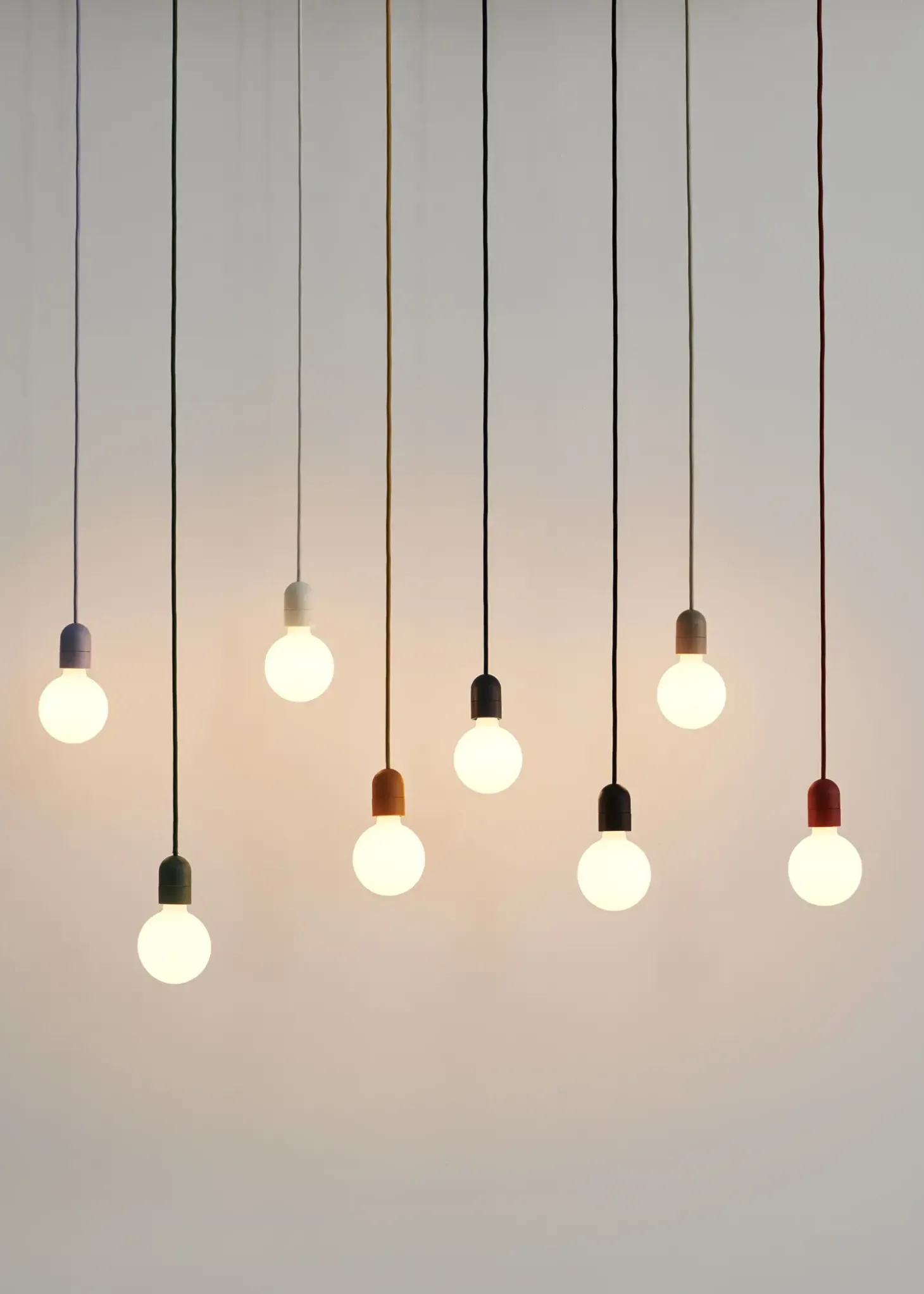 Hay - Common Pendant Cord Set - Soft black