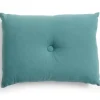 Hay - Dot Cushion - Linen - Petrol